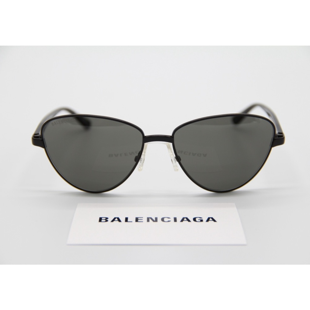 NEW BALENCIAGA BB0011S 001 BALCK SUNGLASSES - Picture 7 of 15